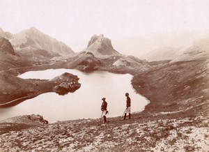 Alpes Mercantour Chasseurs Alpins Military Photo 1902