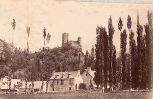 France Pyrenees Luz Saint Sauveur Chateau Sainte Marie Esterre Castle Photo 1890