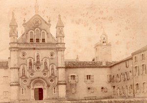 Pyrenees Convent Couvent Anglet France old Photo 1890'