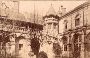Tours Cloitre de la Psalette France old Photo 1890'