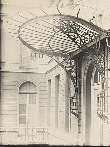 Wrought Iron Gate France Art Deco Jacquart Photo 1930'