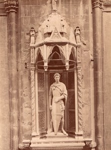 Firense San Michele Church Italy old Photo 1880'