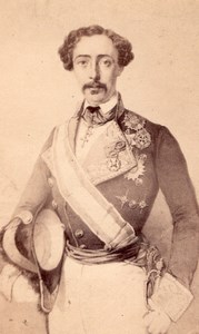 Spain General Ortega Carlist Party CDV Photo 1860'