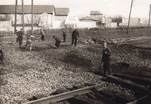 Plane Gotha Bombing Raid Paris March 1918 old Photo WWI