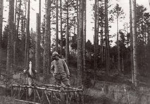 Col des Journaux Vosges Front WWI WW1 old Photo