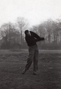 Golf Player France old amateur Photography 1935'