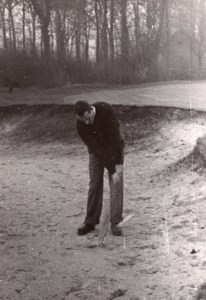 Golf Player France old amateur Snapshot Photo 1935'