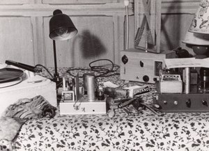 Radio Equipment Vanity France amateur Photo 1950'