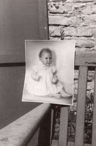 Photo of Baby Photo Unusual Snapshot Photo France 1950'