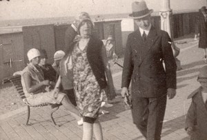 Wimereux ? Plage Street Photography Automatic Machine 1930'