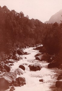 Around Interlaken Switzerland Old Snapshot Photo 1900