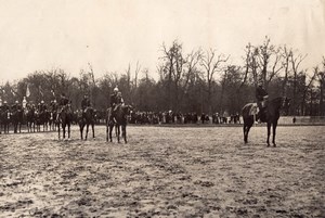 Luneville Military French General Horse old Photo 1912