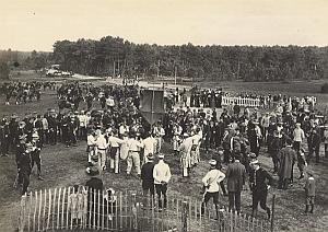 Verrie Parade Military French Horse old Photo 1910
