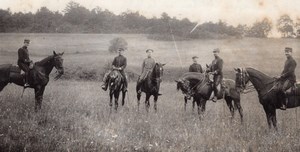 Valdation Military French Horse Officers old Photo 1910