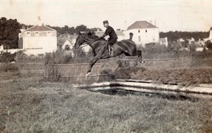 Saumur Military French Horse real Photo postcard 1910