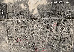 Romania Corbul Trench Military aerial Photo WWI 1917