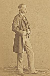 Man Paris Second Empire Fashion old Constantin CDV 1860