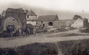 France Somme Farm Ruins WWI Military scene old war Photo