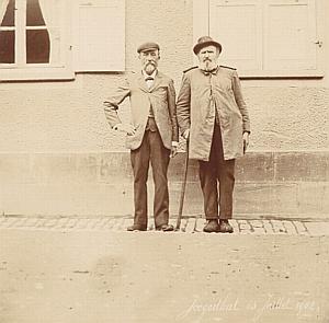 France Alsace Jaegerthal Street Life old photo 1902