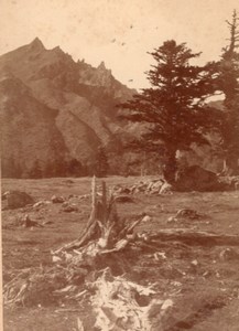 France le Mont Dore Val d'Enfer old Photo CC 1880'