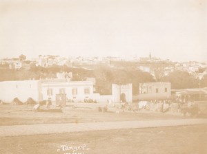 Morocco Tanger Old City Panorama old Photo Karm 1925