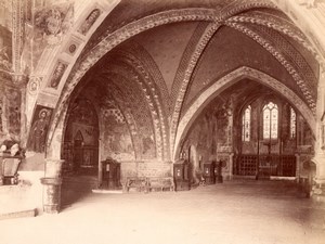 Assisi San Francesco Church Italy old Photo 1875'