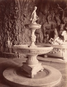 Firenze Reale Villa di Castello Italy Old Photo 1875'