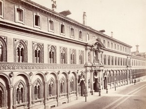 Milano Hospital Mayor Facade Italy Old Photo 1875'