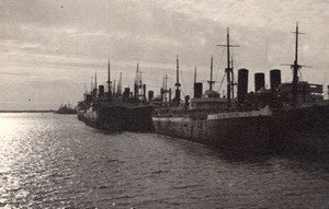 Le Havre Harbour Animated Boat France Old Photo 1930'