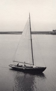 Le Havre Harbour Animated Boat France Old Photo 1930'