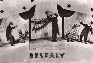 Bespaly Unbreakable Puppet France Circus Old Photo 1950