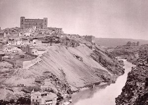 Spain Toledo panorama old Photo Hauser Menet 1897