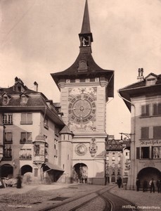 Bern Zeitglockenthurm Switzerland old Photo 1890