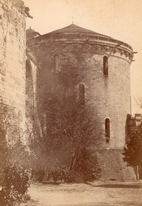 Amboise Castle Tower France old Mieusement Cabinet Card Photo 1880'