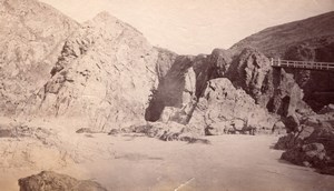 Jersey Plemont Place Bridge old Photo 1880'