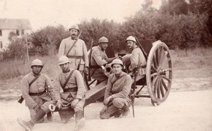 Sissone Military Training France Photo postcard 1910