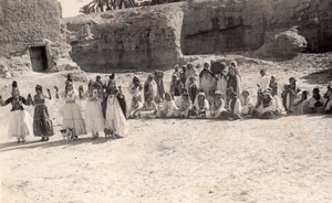 Algeria Bou Saada Oasis Life old Photo Prouho 1930