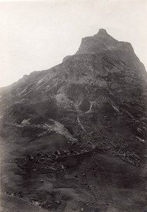 France or Switzerland Alpes Panorama Old Photo 1900