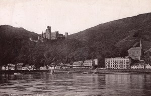 Stolzenfels Germany Rheinlande Old Cabinet Card Photo CC 1897