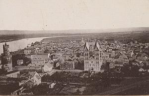 Andernach Panorama Germany Rheinlande Old CC Photo 1897