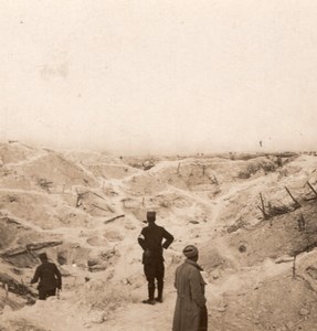 Fortin de Souain French Front WWI Stereo Photo 1918