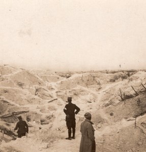 Fortin de Souain French Front WWI Stereo Photo 1918