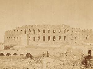 Tunis Amphitheatre Arena Tunisia Garrigues Photo 1880