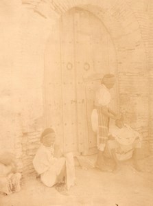 Tunis Arab Street Barber Tunisia Garrigues Photo 1880