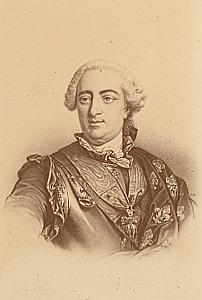 Louis XV French Historic Gallery CDV old ND Photo 1870