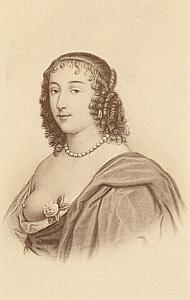 Duchesse Lancastre French History CDV old ND Photo 1870