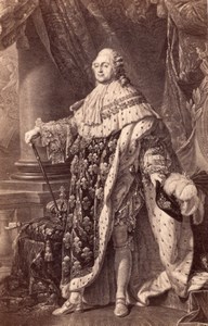 King Louis XVI History France Old CDV Photo 1865