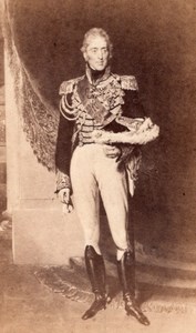 King Charles X History France Old CDV Photo 1865