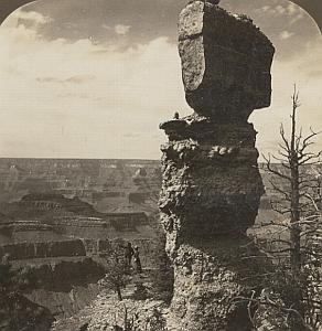 Grand Canyon Arizona USA old Stereo Photo 1900