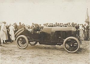 Excelsior Pilot Race Car Christiaens Dieppe Photo 1912